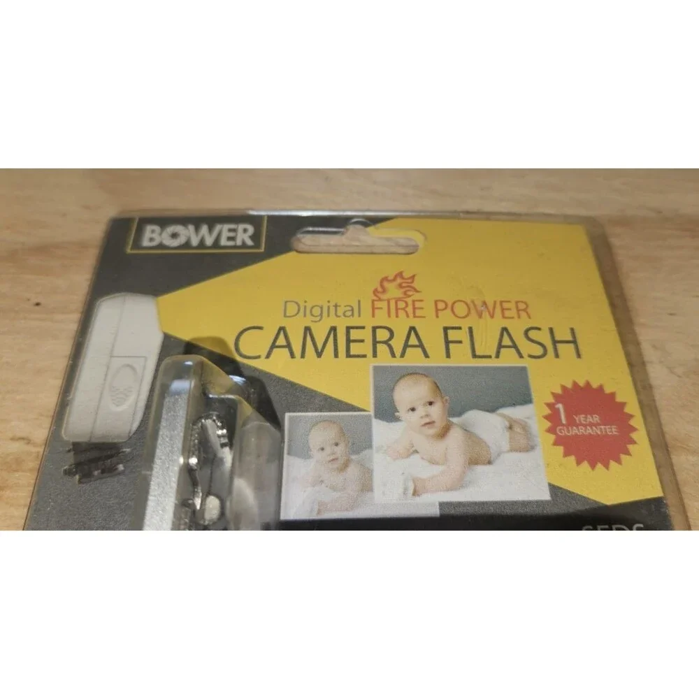NEW Bower SFDS Digital Fire Power Camera Flash NOS built in slave fits all